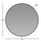 Flash Furniture 36" Round Black Metal Framed Accent Wall Mirror RH-M003-RD91MB-BK-GG - alternate 10